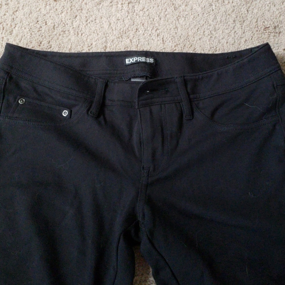 💖 Express Black Jeggings - Picture 2 of 3